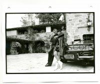 8h835 STEVE McQUEEN 8x10 still '63 w/ wife by Ferrari, Life Magazine File Copy by Curt Gunther!