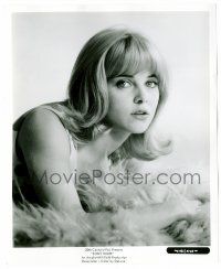 8h845 SUE LYON 8.25x10 still '67 sexiest close up laying on fur from Tony Rome!