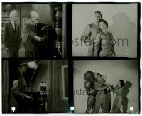 8h883 THIS ISLAND EARTH 8.25x10 contact sheet '55 four great images from the movie!