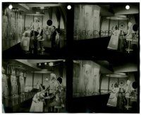 8h884 THIS ISLAND EARTH 8.25x10 contact sheet '55 great images from the transformation scene!