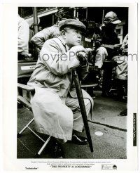 8h887 THIS PROPERTY IS CONDEMNED candid 8x10 still '66 cinematographer James Wong Howe on set!