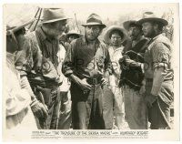 8h913 TREASURE OF THE SIERRA MADRE 8x10.25 still '48 Humphrey Bogart, Tim Holt & Huston w/Indians!