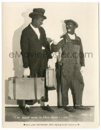 8h966 WHY BRING THAT UP 8x10.25 still '29 Two Black Crows Moran & Mack in blackface arguing!