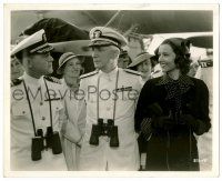 8h979 WINGS OVER HONOLULU 8x10 still '37 Admiral Samuel S. Hinds with real Navy Captain Bellinger!