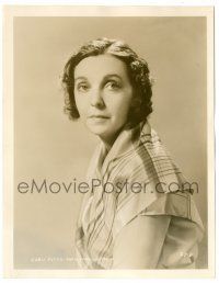 8h998 ZASU PITTS 8x10.25 still '30s great close portrait of the comedic actress!