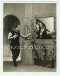 8h742 ROAD TO ROMANCE deluxe 7.5x9.5 still '27 Ramon Novarro with Marceline Day by Witzel, lost film