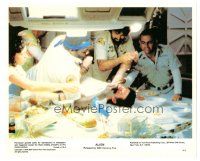 8h025 ALIEN color commercial 8x10 still '79 Ridley Scott, classic chest-burster scene!