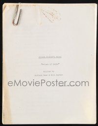 8k035 ARCHIE BUNKER'S PLACE TV script November 20, 1979, screenplay by Richard Baer & Bill Larkin!