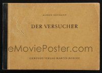8k084 DER VERSUCHER German stage play script '40s written by Alfred Neumann, Herald & Corbett!