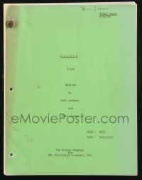 8k125 GOSSIP final draft TV script April 20, 1979, screenplay by Mort Lachman & Bill Larkin