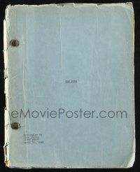 8k132 HERO first draft script April 22, 1949, unproduced football screenplay by John Paxton!