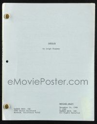 8k140 IMPULSE revised draft script December 14, 1988, screenplay by Leigh Chapman!