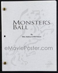 8k190 MONSTER'S BALL script May 10, 2001, screenplay by Milo Addica & Will Rokos!