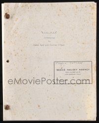 8k201 NOA NOA set of 2 scripts '53 unproduced screenplay by James Agee & Charles O'Neal