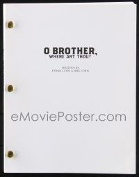 8k202 O BROTHER, WHERE ART THOU? revised white script Apr 12, 1999 Coen Bros, sent to Academy member