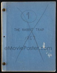 8k223 RABBIT TRAP script December 19, 1956, screenplay by J.P. Miller!