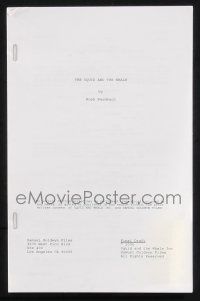 8k252 SQUID & THE WHALE 5.5x8.5 final draft script '05 screenplay by Noah Baumbach!