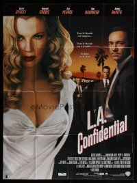 8m888 L.A. CONFIDENTIAL French 1p '97 Kevin Spacey, Russell Crowe, Danny DeVito, sexy Kim Basinger!