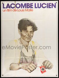 8m893 LACOMBE LUCIEN French 1p '74 directed by Louis Malle, French WWII Resistance, cool art!