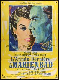 8m897 LAST YEAR AT MARIENBAD French 1p '61 Alain Resnais' L'Annee derniere a Marienbad, Brini art!