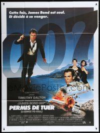 8m900 LICENCE TO KILL French 1p '89 Timothy Dalton as James Bond, he's out for revenge!