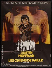 8m967 STRAW DOGS French 1p '72 Peckinpah, different art of Hoffman & Susan George by Ferracci!
