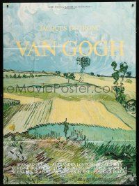 8m987 VAN GOGH French 1p '91 Maurice Pialat, Jacques Dutronc as Vincent Van Gogh, great art!