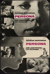 8m481 PERSONA set of 8 German LCs '66 Liv Ullmann & Bibi Andersson, Ingmar Bergman classic!
