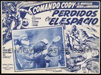8m504 COMMANDO CODY chapter 11 Mexican LC '53 Sky Marshal of the Universe, cool sci-fi border art!