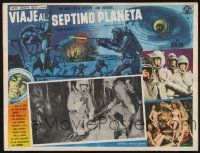 8m519 JOURNEY TO THE SEVENTH PLANET Mexican LC '61 cool images with different border art!