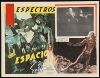 8m529 PLAN 9 FROM OUTER SPACE Mexican LC '58 Ed Wood's worst, best image of Tor Johnson & Vampira!