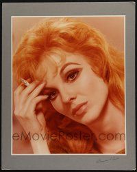 8m014 JANICE RULE matted color 13.75x16.75 still '60s signed by photographer Clarence Sinclair Bull