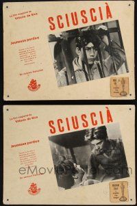 8m488 SHOESHINE 5 Swiss LCs '49 Vittorio De Sica's Sciuscia, World War II Neo-Realist classic!