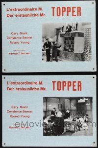 8m491 TOPPER 4 Swiss LCs '60s Constance Bennett, Cary Grant, classic fantasy comedy!