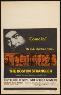 8m175 BOSTON STRANGLER WC '68 Tony Curtis, Henry Fonda, he killed thirteen girls!