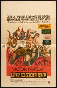 8m256 HANNIBAL WC '60 Gustav Rehberger art of warrior Victor Mature, Edgar Ulmer directed!
