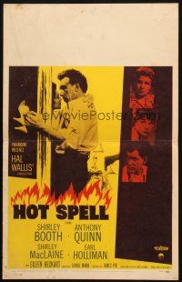 8m277 HOT SPELL WC '58 Shirley Booth, Anthony Quinn, Shirley MacLaine, directed by Daniel Mann!