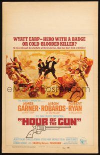 8m279 HOUR OF THE GUN WC '67 James Garner as Wyatt Earp, John Sturges, was he a hero or killer?