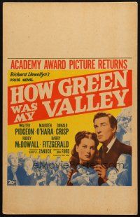 8m281 HOW GREEN WAS MY VALLEY WC R46 John Ford, cool montage of entire cast, Best Picture 1941!