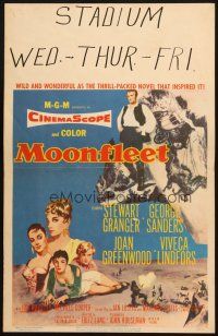 8m341 MOONFLEET WC '55 Fritz Lang, Stewart Granger, Joan Greenwood, sexy Viveca Lindfors!