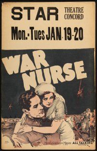 8m463 WAR NURSE WC '30 French nurse June Walker has an affair with U.S. pilot Robert Montgomery!