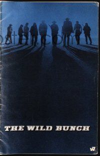 8m115 WILD BUNCH pressbook '69 Sam Peckinpah cowboy classic, William Holden & Ernest Borgnine