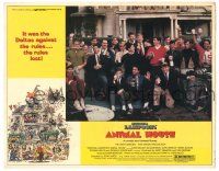 8p304 ANIMAL HOUSE LC '78 John Belushi & cast portrait, John Landis directed college classic!