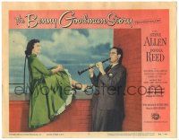 8p334 BENNY GOODMAN STORY LC #5 '56 Steve Allen as Goodman & pretty Donna Reed!