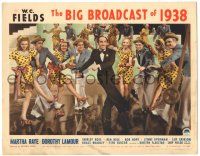 8p338 BIG BROADCAST OF 1938 LC '38 cool image of Ben Blue and a big dance number!
