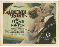 8p027 BLONDE SAINT TC '26 romantic image of Lewis Stone & Doris Kenyon!