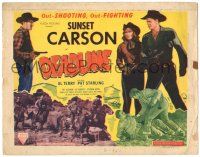 8p052 DEADLINE TC '48 Sunset Carson, Al Terry, Pat Starling, western!