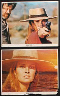 8r063 HANNIE CAULDER 8 color 8x10 stills '72 sexiest cowgirl Raquel Welch, Jack Elam, Culp, Borgnine