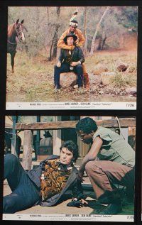 8r077 SKIN GAME 8 8x10 mini LCs '71 great images of James Garner & sexy Brenda Sykes!