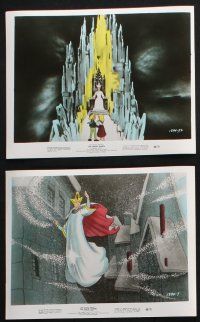 8r027 SNOW QUEEN 10 color 8x10 stills '60 Snezhnaya Koroleva, Russian, cool fantasy cartoon images!